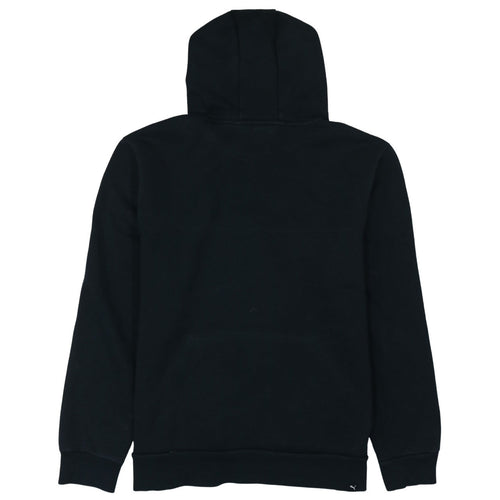 Puma Men's Black Pullover Hoodie L Graphic Sports Fleece