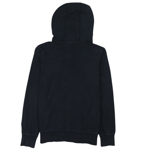 Champion Men's Black Pullover Hoodie Medium Logo Sportswear