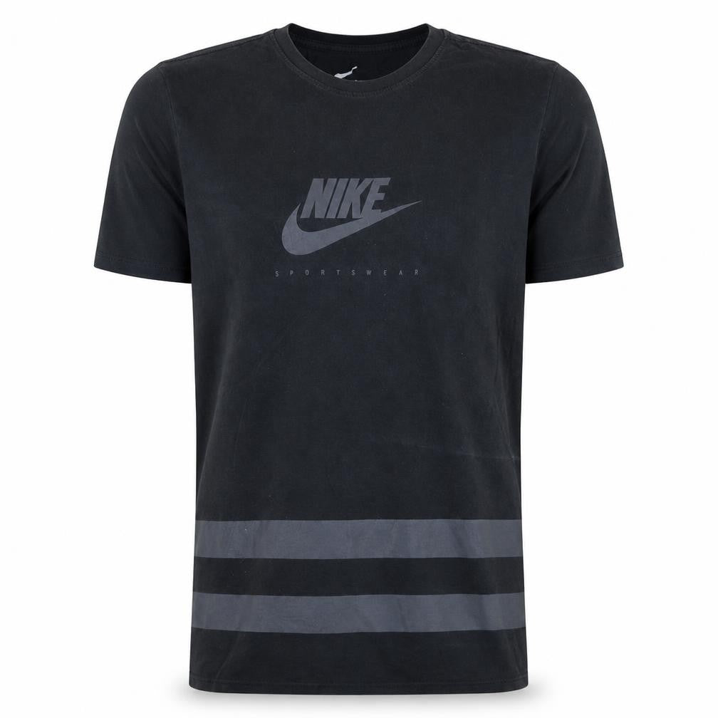 Nike Men's Black Crew Neck Athletic Fit T-Shirt Size M