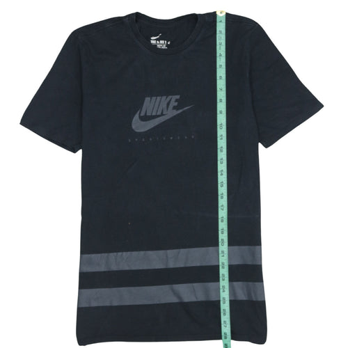 Nike Men's Black Crew Neck Athletic Fit T-Shirt Size M