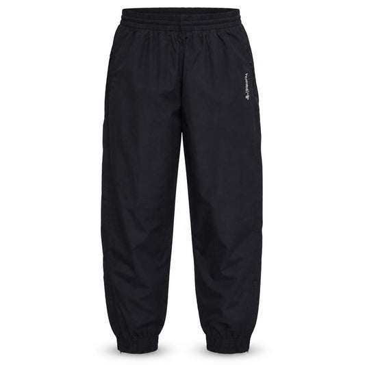 Front view of Hummel Men's Black Track Pants M Lightweight Sports Trousers