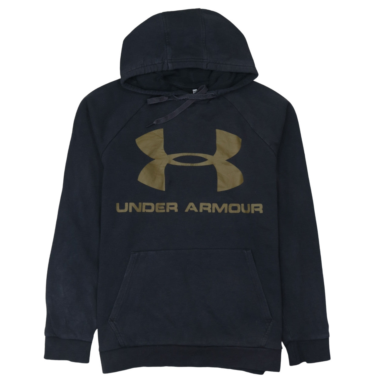 Under Armour Men's Black Pullover Hoodie Medium Sports Fleece