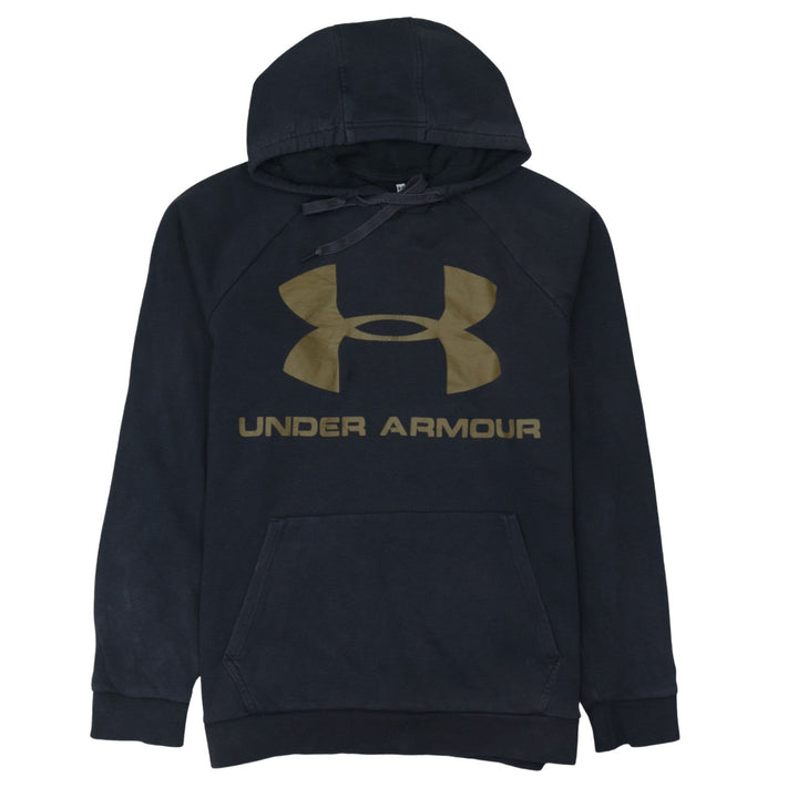 Under Armour Men's Black Pullover Hoodie Medium Sports Fleece