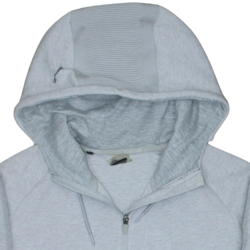 Gymshark Men’s Grey Full Zip Athletic Hoodie Size S