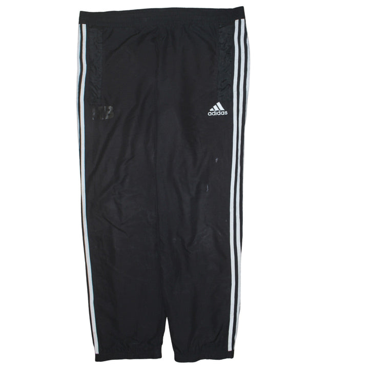 Adidas Men's Black L Track Pants Jogger Trousers Breathable Elastic Waist