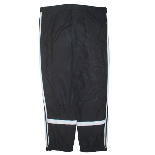 Adidas Men's Black L Track Pants Jogger Trousers Breathable Elastic Waist