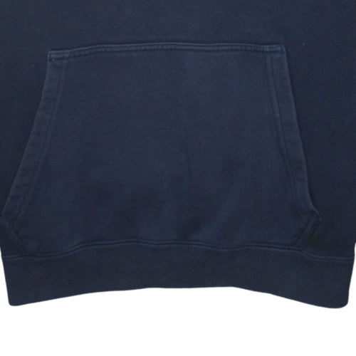 Nike Mens Blue S Pullover Hoodie Fleece Logo Sweatshirt