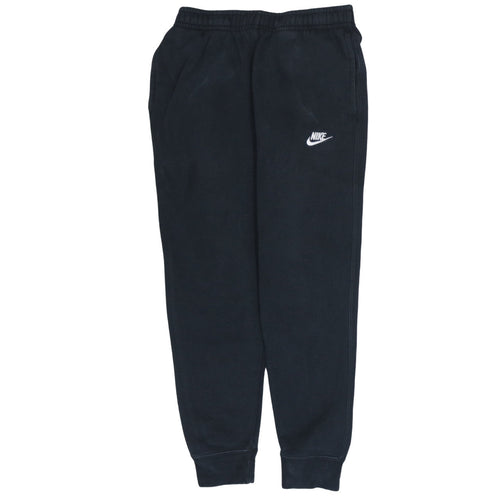 Nike Men's Black Jogger Sweatpants Size S Fleece Tapered Trousers
