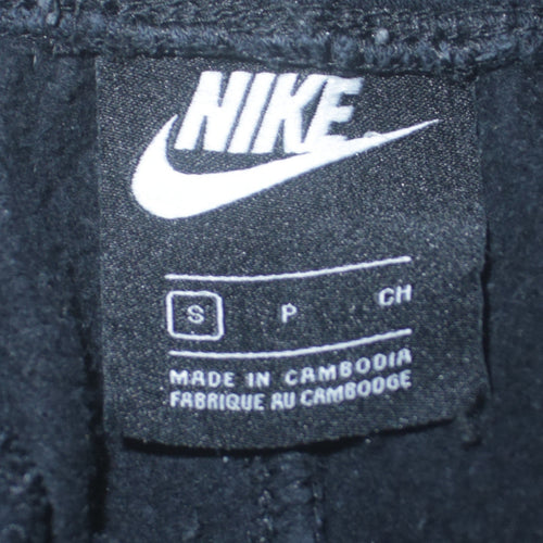 Nike Men's Black Jogger Sweatpants Size S Fleece Tapered Trousers