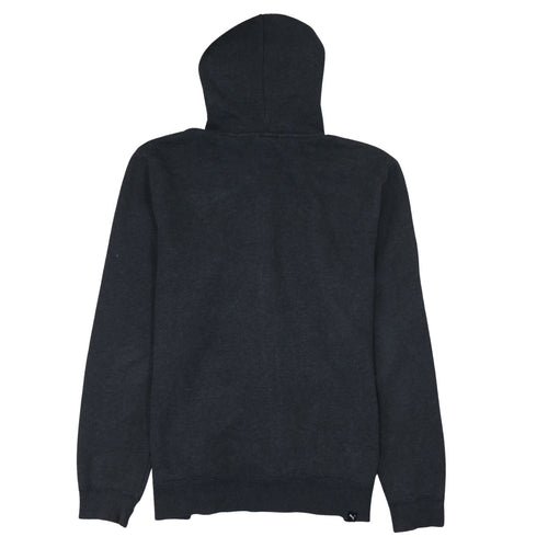 Puma Men's Black Full Zip Hoodie Size L Sports Fleece Sweatshirt