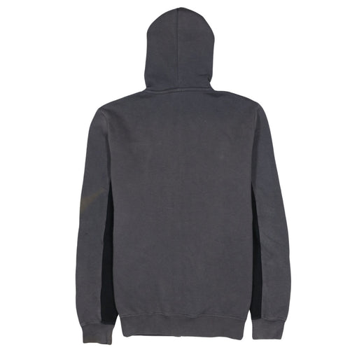 Champion Men's Grey Full Zip Logo Hoodie Sweatshirt Size S