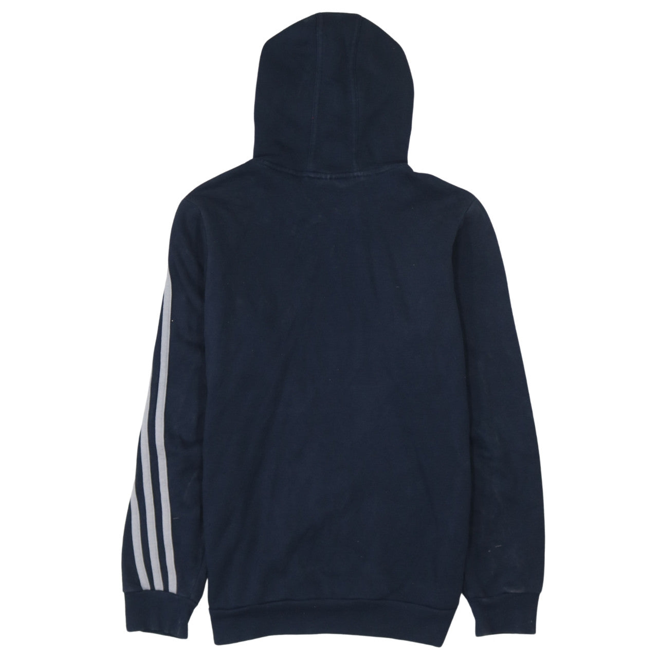 Adidas Boys Blue Pullover Hoodie 164cm Regular Fit Sportswear