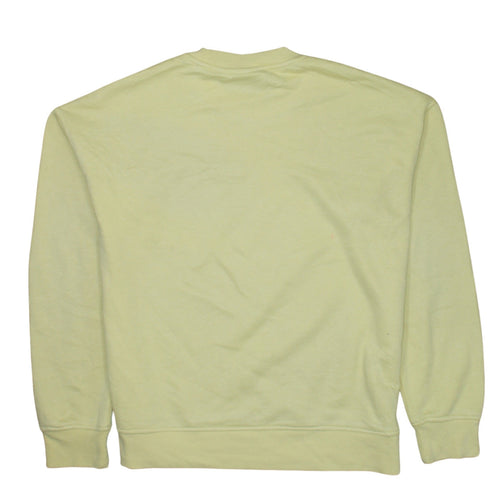 Looney Tunes Women's Yellow Crew Neck Sweatshirt Size S Bugs Bunny Design
