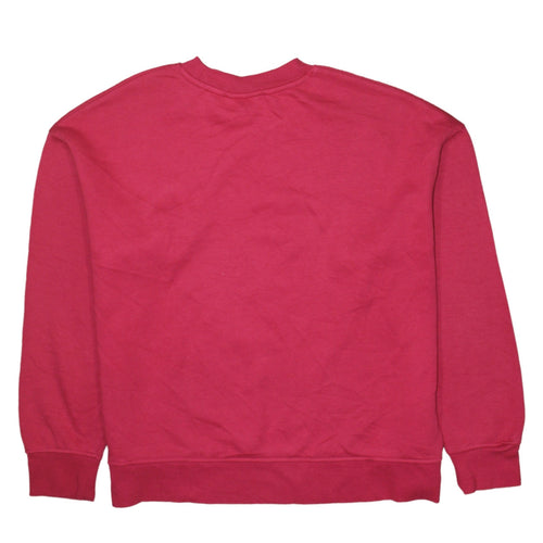 Disney Women’s Pink Pullover Sweatshirt Small Angel Graphic