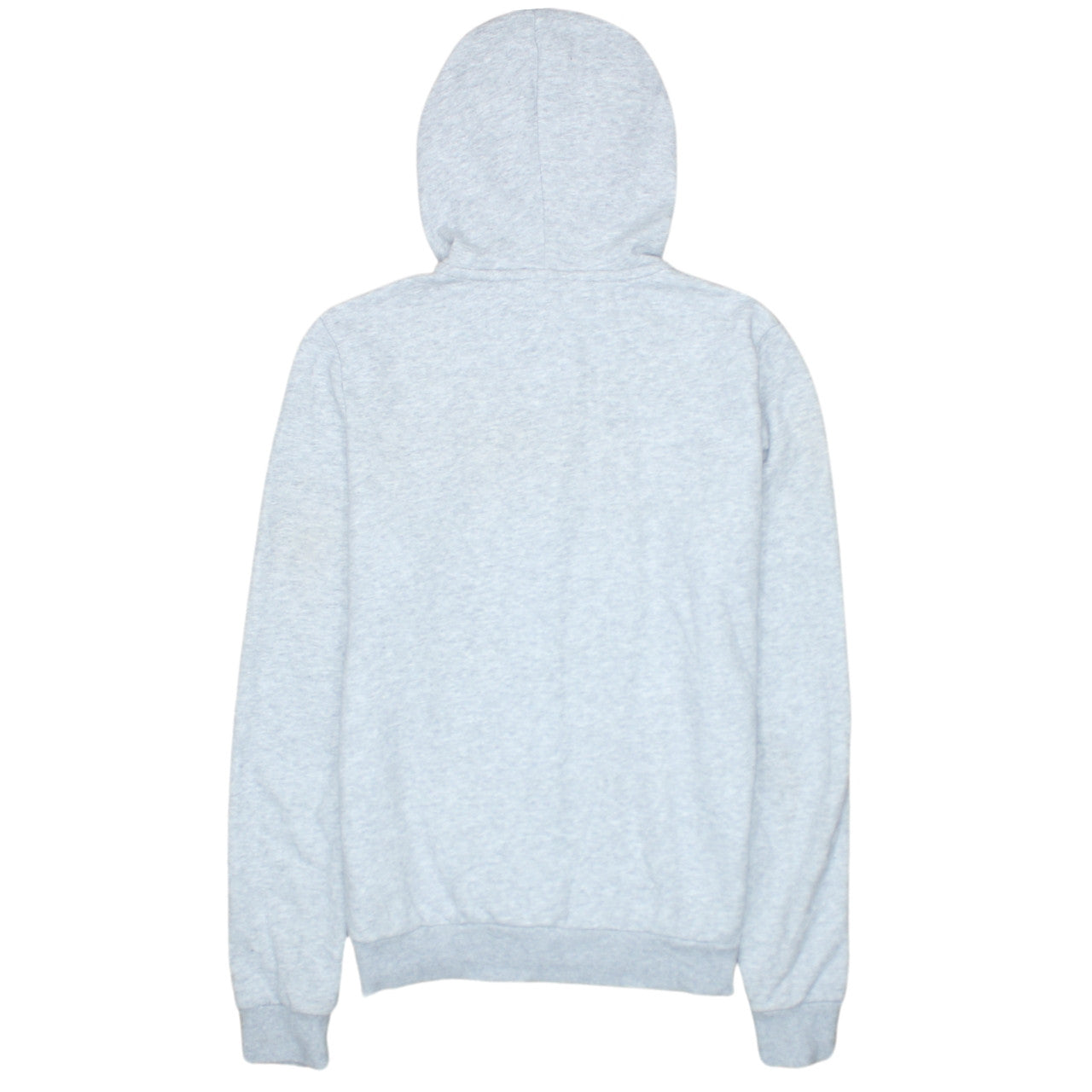 Puma Women Grey Full Zip Hooded Sweatshirt Size 12 Cotton Blend