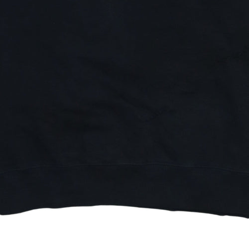 Champion Men's Black Medium Pullover Sweatshirt Crew Neck Fleece