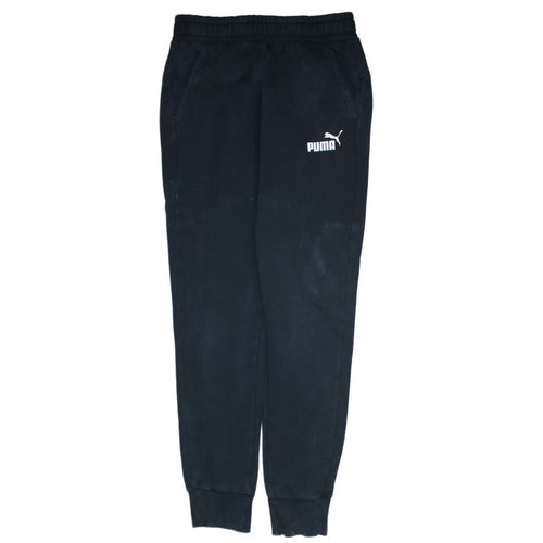 Puma Men’s Black Jogger Sweatpants Regular Fit Small