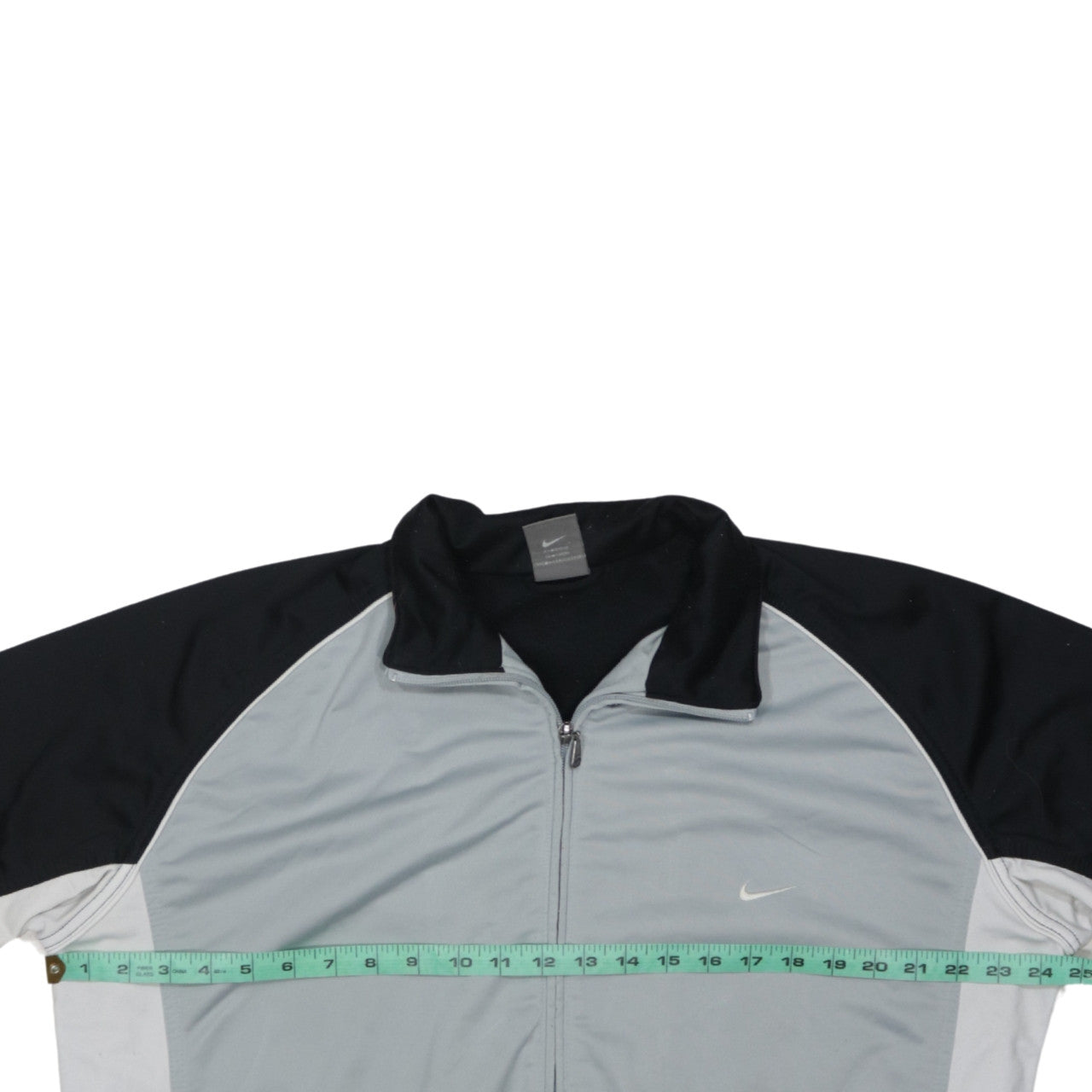 Nike Mens Black Grey XL Track Jacket Full Zip Activewear