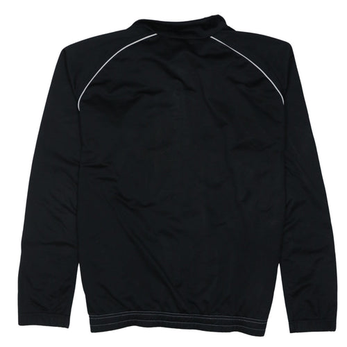 Nike Mens Black Grey XL Track Jacket Full Zip Activewear