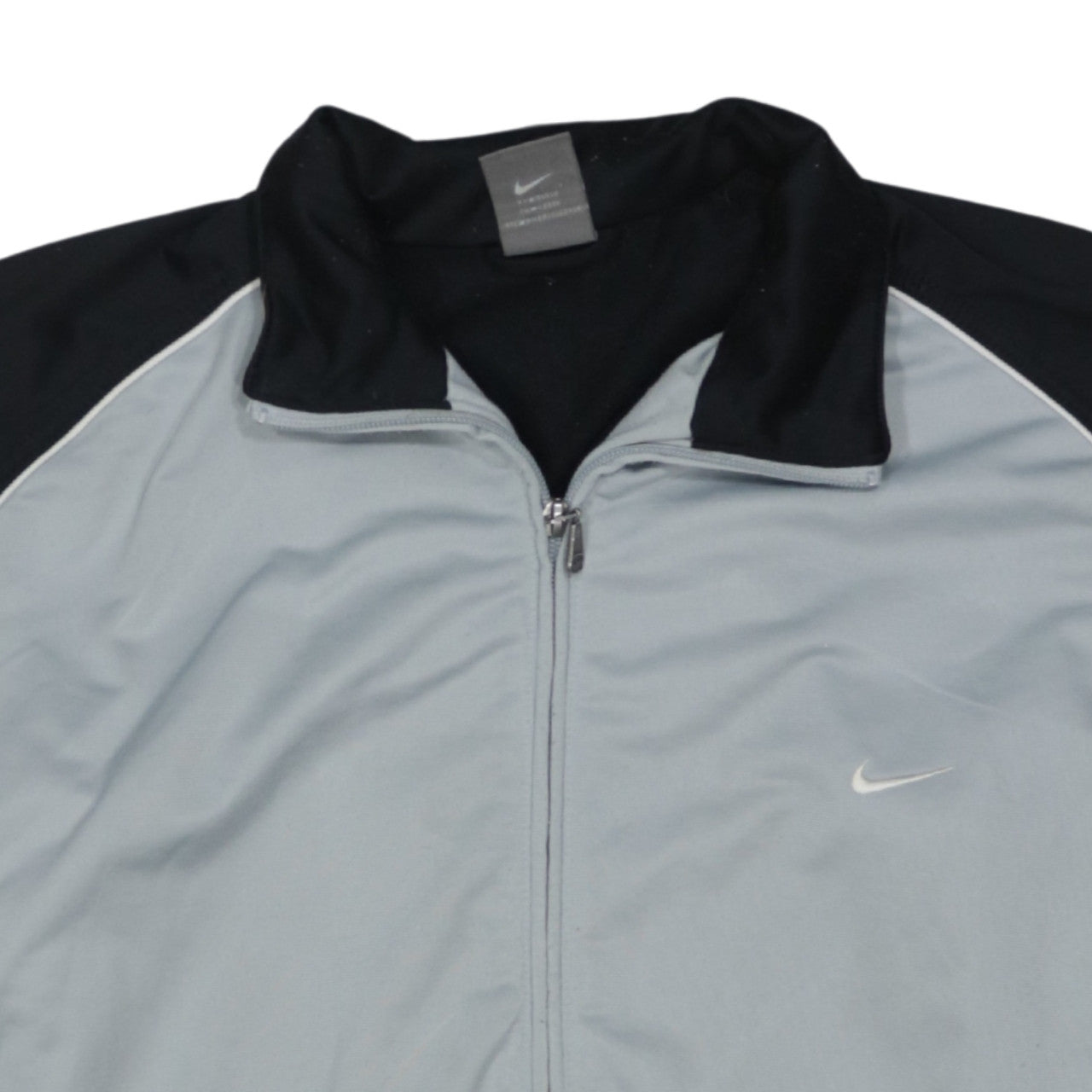 Nike Mens Black Grey XL Track Jacket Full Zip Activewear