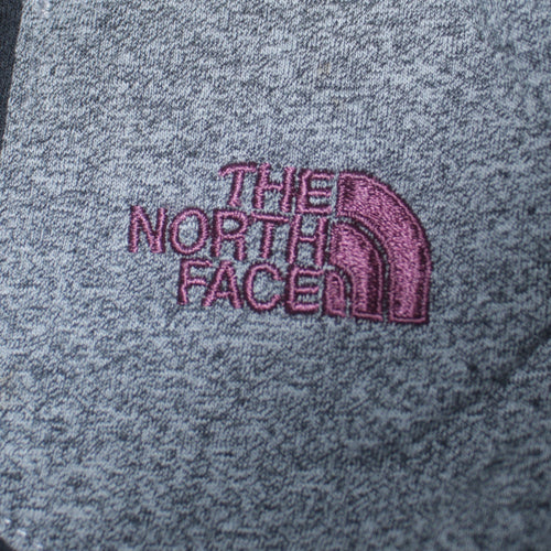 The North Face Womens Black Grey Crew Neck Colourblock T-Shirt S