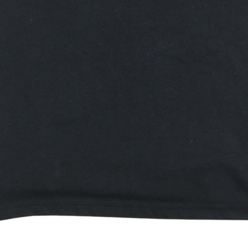 The North Face Womens Black Grey Crew Neck Colourblock T-Shirt S