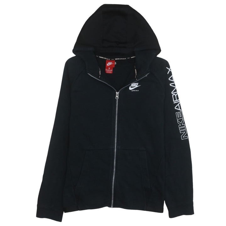 Nike Boys Black Air Max Full Zip Hoodie XL 13-15 Years Fleece Sweatshirt