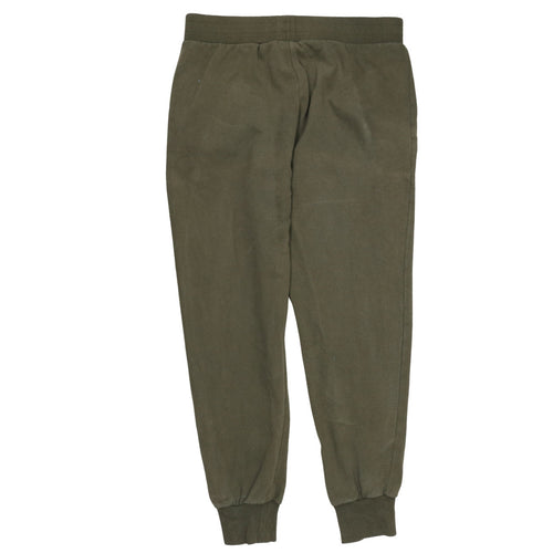 Ellesse Womens Green Jogger Trousers UK 10 Regular Fit Fleece