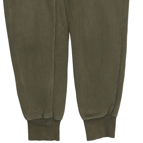 Ellesse Womens Green Jogger Trousers UK 10 Regular Fit Fleece