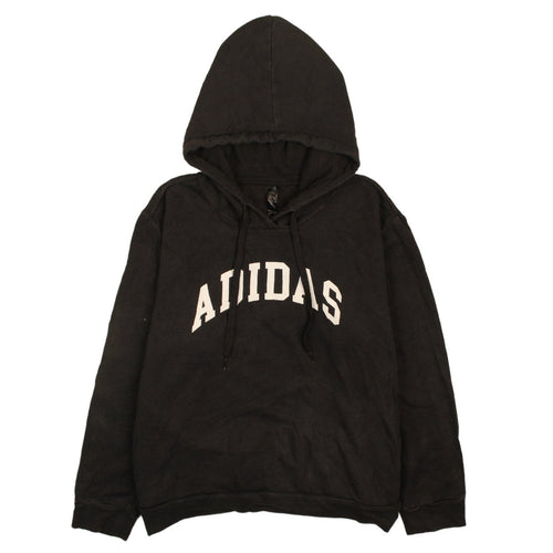 Adidas Women's Black XL Pullover Hoodie Sweatshirt Casual Wear