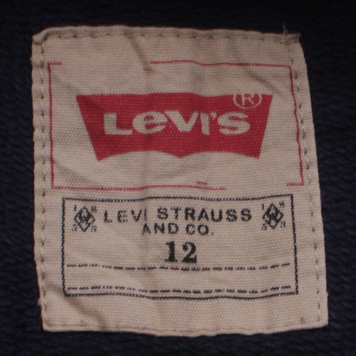 Levi's Boys Blue Graphic Pullover Hoodie Size 12 Years