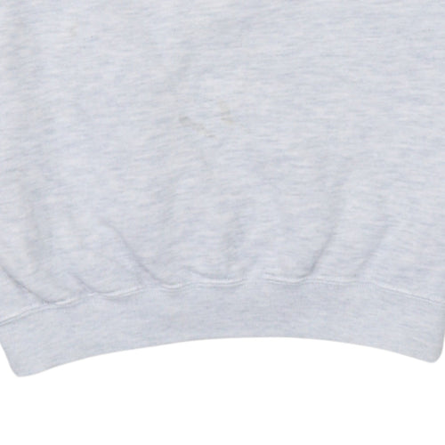 Levi's Men's Grey Pullover Sweatshirt Small Graphic Logo Vintage