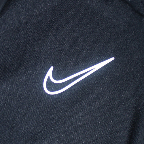 Nike Boys Black Dri-FIT 1/4 Zip Hooded Sweatshirt Size L 147–158cm