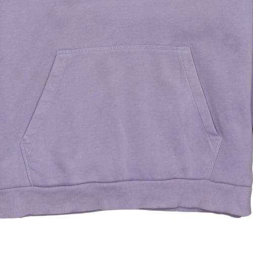 Fila Women Lilac Pullover Hoodie S UK 10 Cotton Blend Sweatshirt