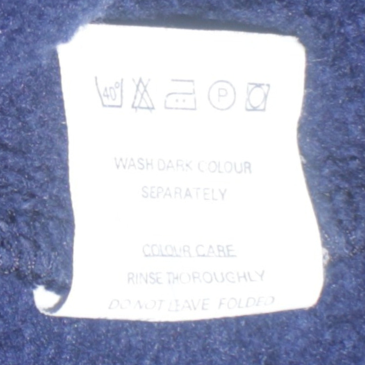Fila Womens Navy Blue XL Crew Neck Pullover Sweatshirt