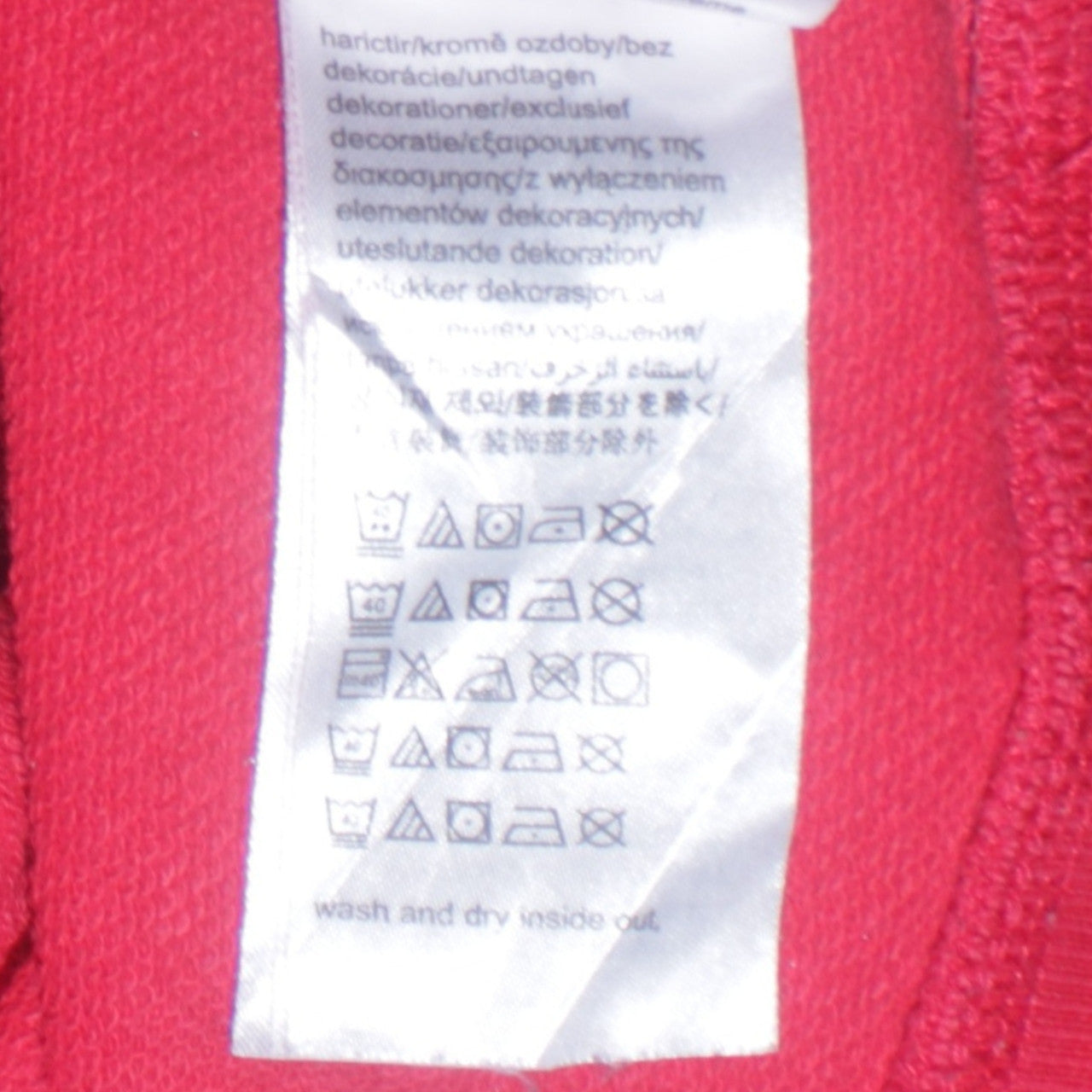 Calvin Klein Jeans Men's Red XL Pullover Hoodie