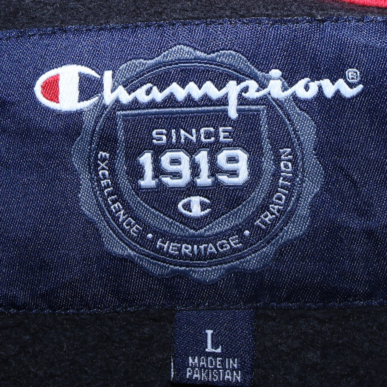Champion Men's Black Full Zip RPI University Hoodie Size L