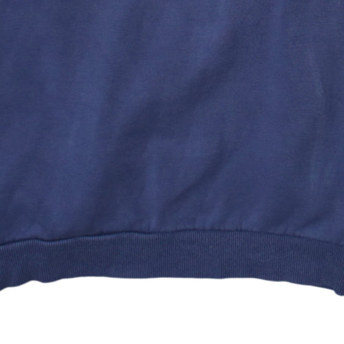 Puma Men's Blue Logo Crew Neck Pullover Sweatshirt Size M