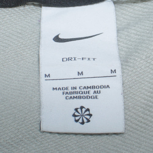 Nike Mens Grey Dri-FIT Full Zip Hoodie Sweatshirt Size M