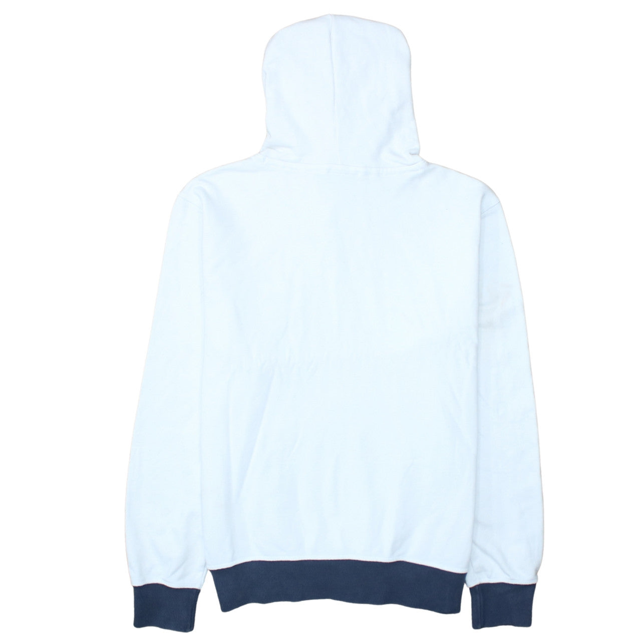 Champion Men's White Embroidered Pullover Hoodie Size L