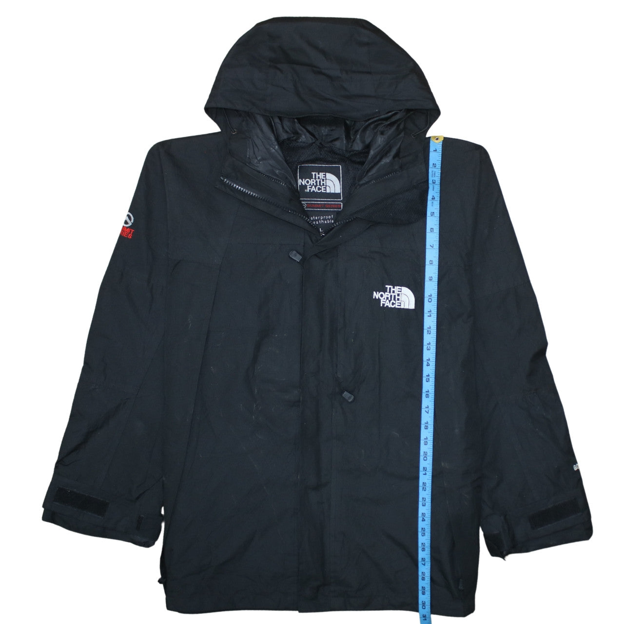 The North Face Men's Black L Summit Series Waterproof Hooded Jacket