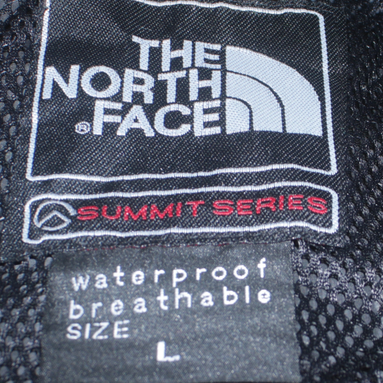 The North Face Men's Black L Summit Series Waterproof Hooded Jacket
