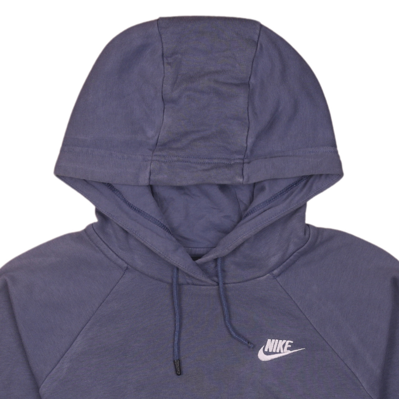 Nike Womens Blue Pullover Hoodie XS Hooded Sweatshirt
