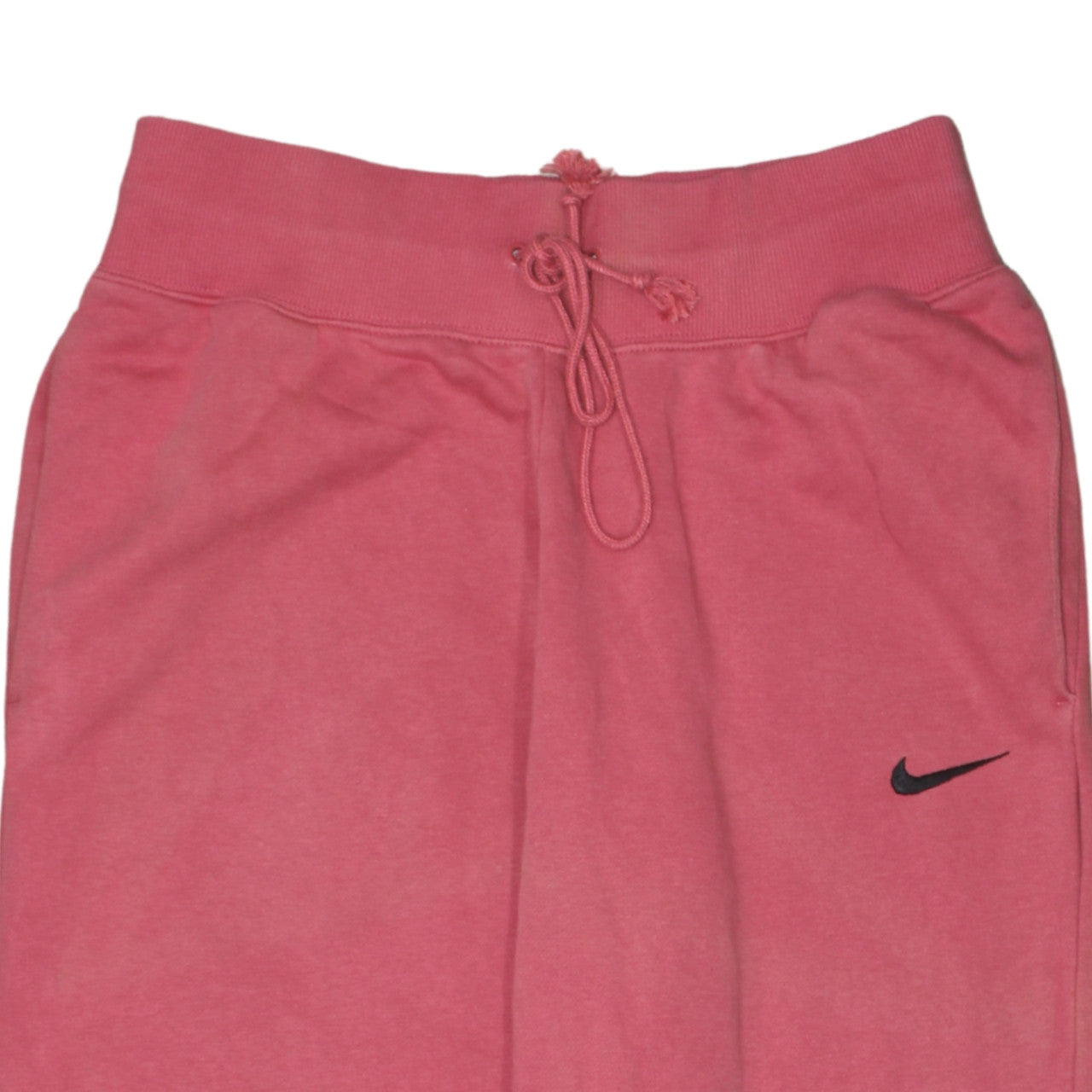 Nike Womens Pink Jogger Sweatpants M Fleece Cotton Blend