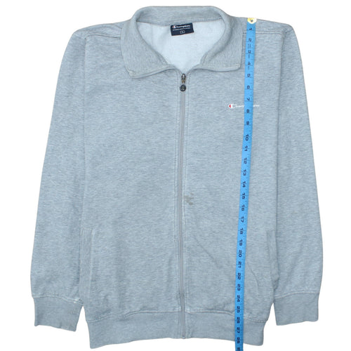 Champion Men's Grey XL Track Jacket Full Zip Fleece Activewear