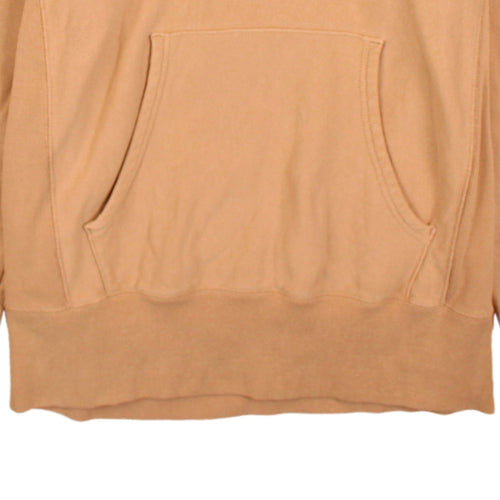 Champion Men's Beige Reverse Weave Pullover Hoodie Size L