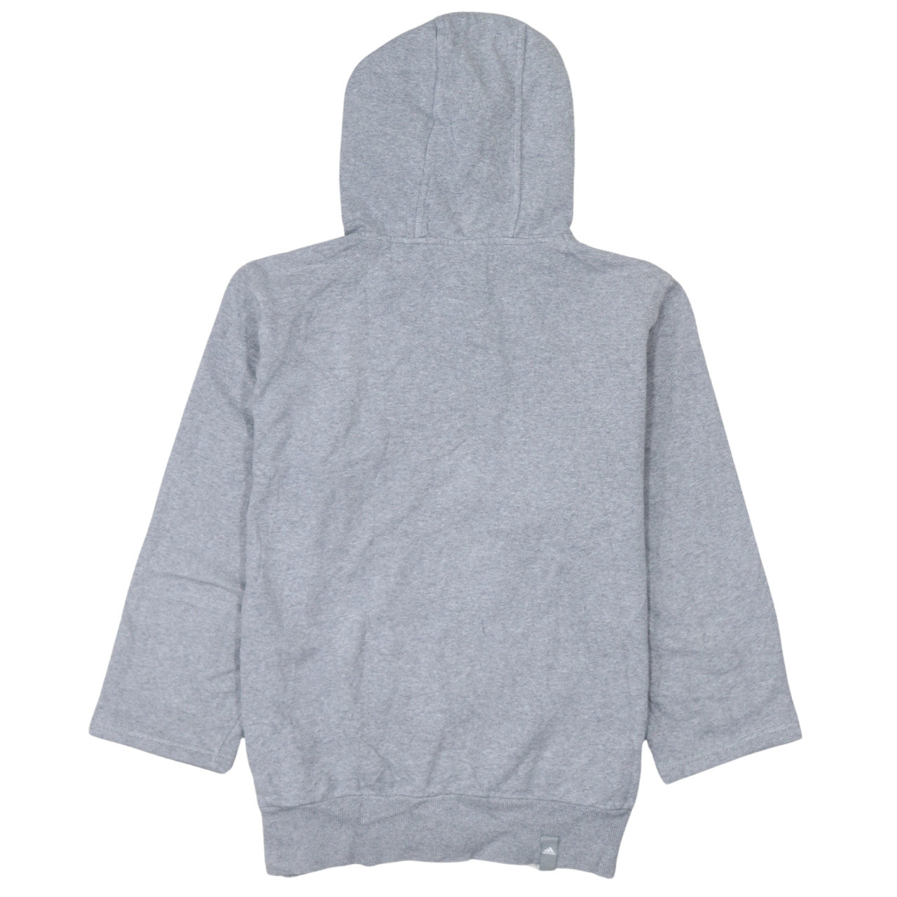 Adidas Womens Grey Pullover Hoodie Small 'The Brand with the 03 Stripes'