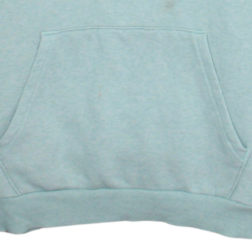 Puma Men's Green Pullover Hoodie Size M Regular Fit Logo Sweatshirt