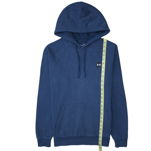 Under Armour Men's Blue Pullover Hoodie Small Fleece Sportswear
