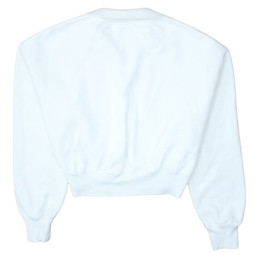 Nike Women's White Small 1/4 Zip Pullover Sweatshirt